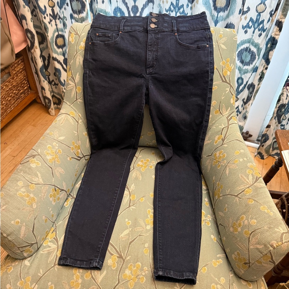Ann Taylor Midnight Blue Skinny Jeans